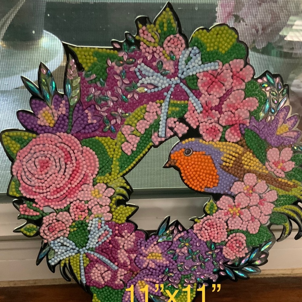 Diamond Painting Wreath